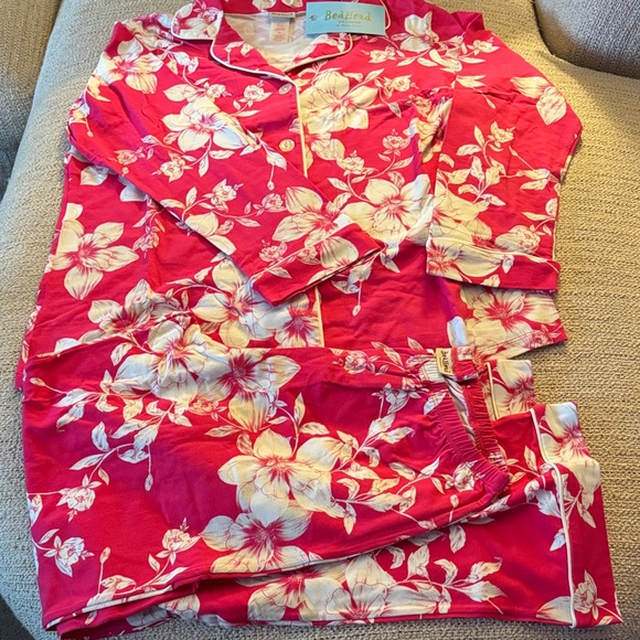 BedHead Pink Floral Pajama Set - Picture 6 of 7